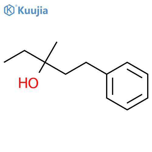 3-Methyl-1-phenyl-3-pentanol structure