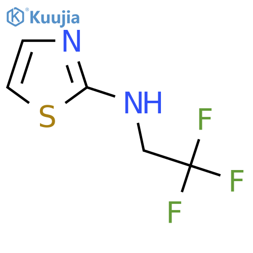 N-(2,2,2-Trifluoroethyl)-1,3-thiazol-2-amine structure