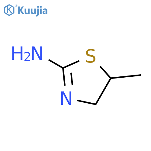 5-Methyl-4,5-dihydro-1,3-thiazol-2-amine structure