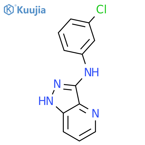 N-(3-Chlorophenyl)-1H-pyrazolo[4,3-b]pyridin-3-amine structure