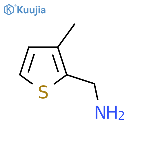 (3-Methylthiophen-2-yl)methanamine structure