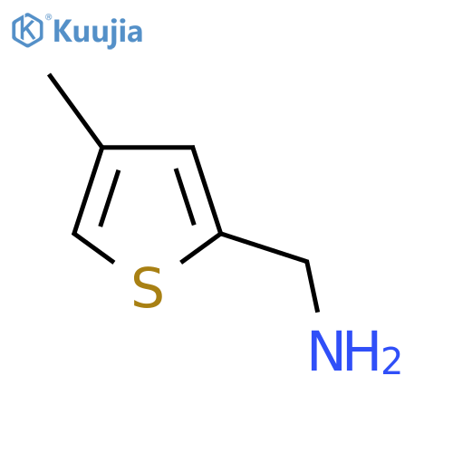 (4-Methyl-2-thienyl)methylamine structure