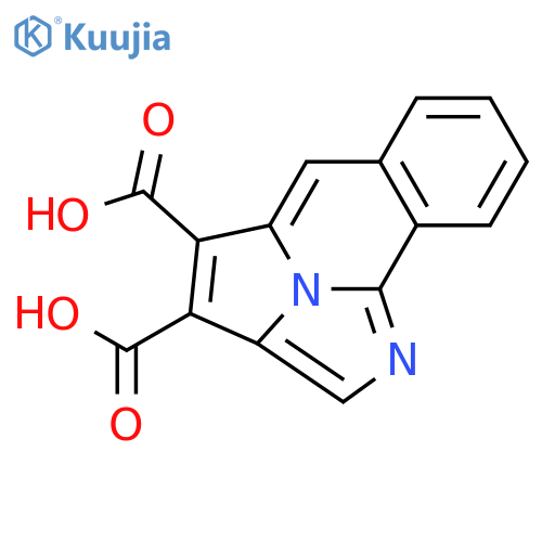 Benz[f]imidazo[5,1,2-cd]indolizine-3,4-dicarboxylic acid structure