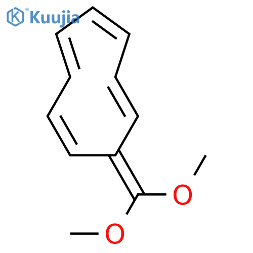 1,3,5,7-Cyclononatetraene, 9-(dimethoxymethylene)- structure