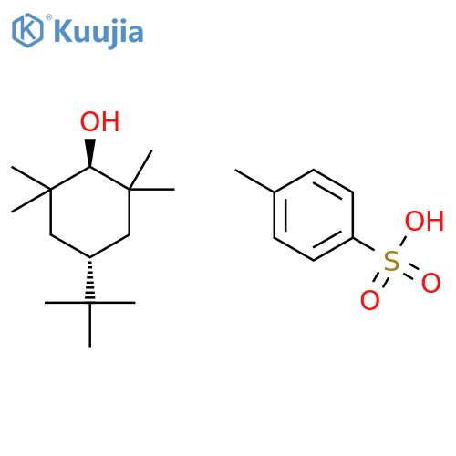 Cyclohexanol, 4-(1,1-dimethylethyl)-2,2,6,6-tetramethyl-, 4-methylbenzenesulfonate, trans- structure
