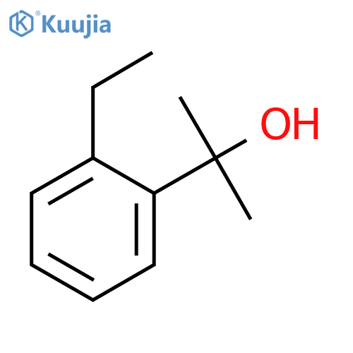 2-(2-ethylphenyl)propan-2-ol structure