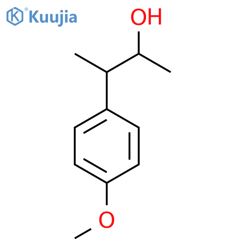3-(4-methoxyphenyl)butan-2-ol structure