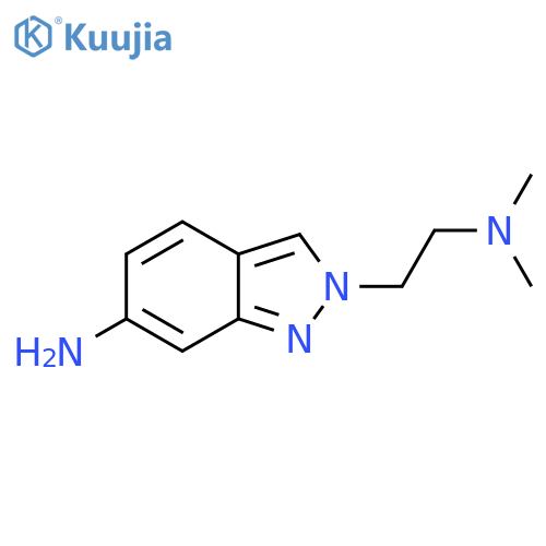 2-[2-(Dimethylamino)ethyl]-2h-indazol-6-amine structure