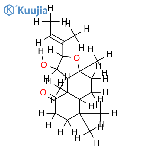 11alpha-Hydroxy,1-ketone-(1beta,8alpha 12S,13E)-8,12-Epoxy-13-labden-1-ol structure