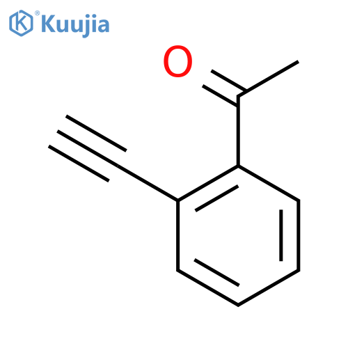 1-(2-Ethynylphenyl)ethanone structure