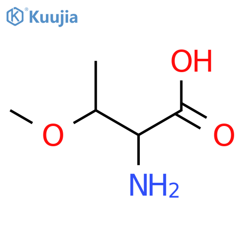 (2S,3S)-2-Amino-3-methoxybutanoicacid structure