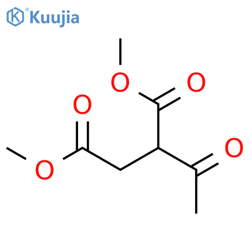 1,4-dimethyl 2-acetylbutanedioate structure