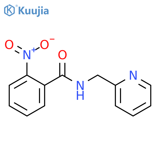 2-Nitro-N-(pyridin-2-ylmethyl)benzamide structure