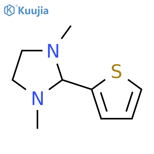 1,3-Dimethyl-2-(2-thienyl)imidazolidine structure