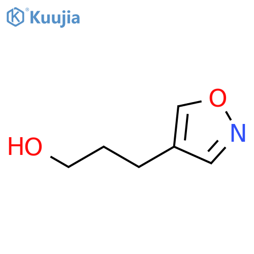 3-(1,2-Oxazol-4-yl)propan-1-ol structure