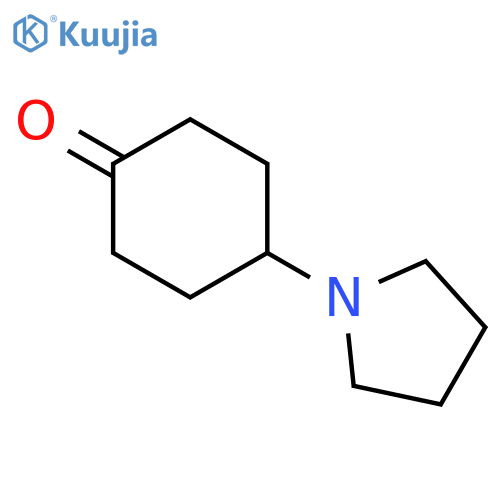 4-(1-Pyrrolidinyl)cyclohexanone structure