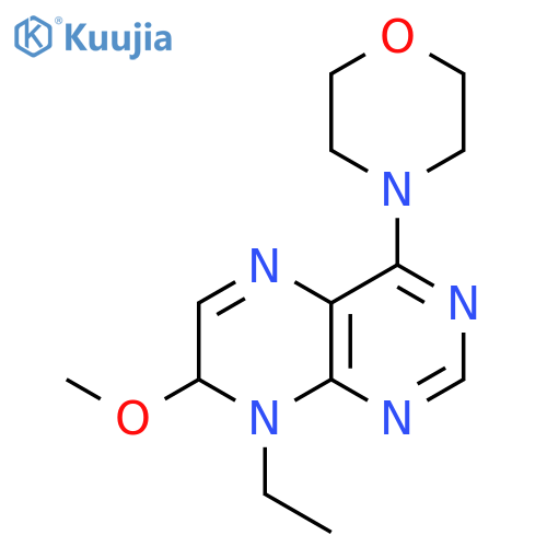 Pteridine, 8-ethyl-7,8-dihydro-7-methoxy-4-(4-morpholinyl)- structure