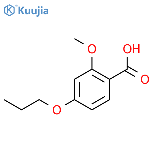 2-Methoxy-4-propoxybenzoic Acid structure