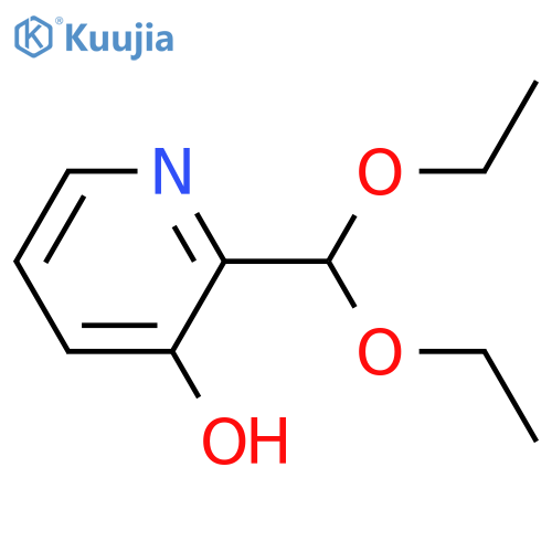 2-(Diethoxymethyl)-3-hydroxypyridine structure
