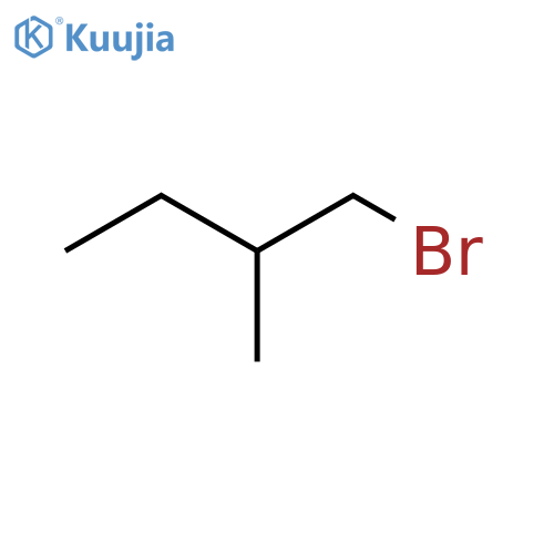 1-Bromo-2-methylbutane structure