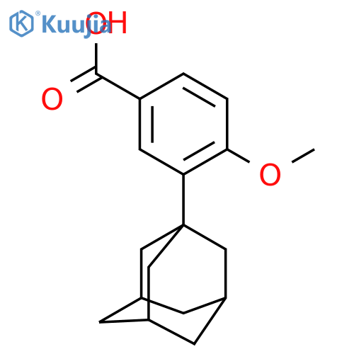 3-(1-Adamantyl)-4-methoxybenzoic acid structure
