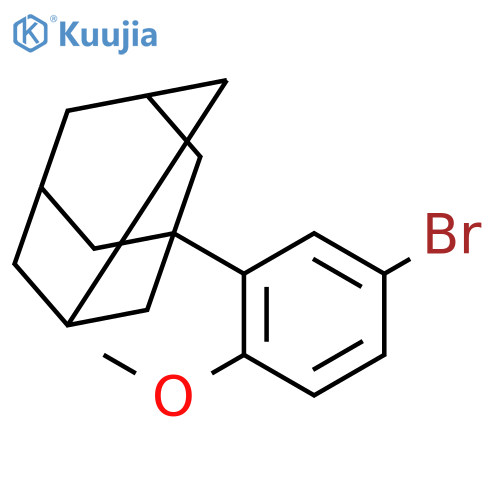 2-(1-Adamantyl)-4-bromoanisole structure