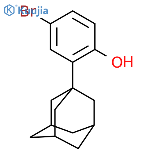 2-(Adamantan-1-yl)-4-bromophenol structure
