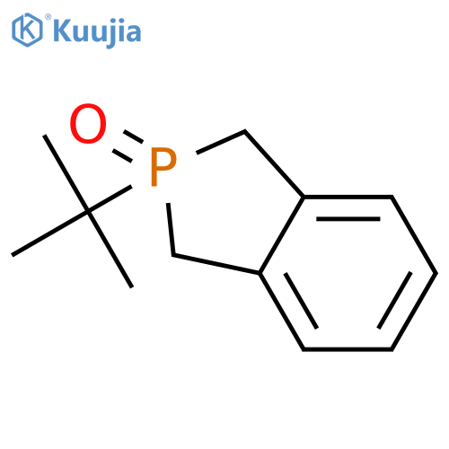 1H-Isophosphindole, 2-(1,1-dimethylethyl)-2,3-dihydro-, 2-oxide structure