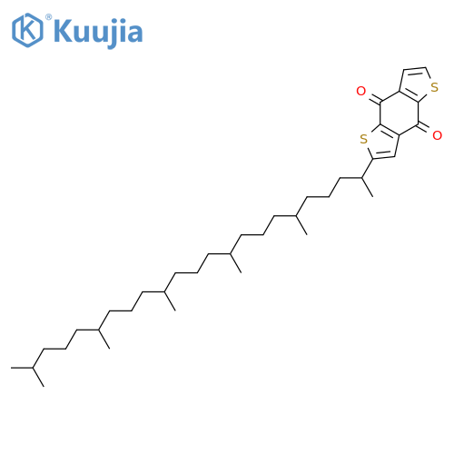 Benzo[1,2-b:4,5-b']dithiophene-4,8-dione, 2-(1,5,9,13,17,21-hexamethyldocosyl)- structure