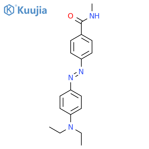 Benzamide, 4-[[4-(diethylamino)phenyl]azo]-N-methyl- structure