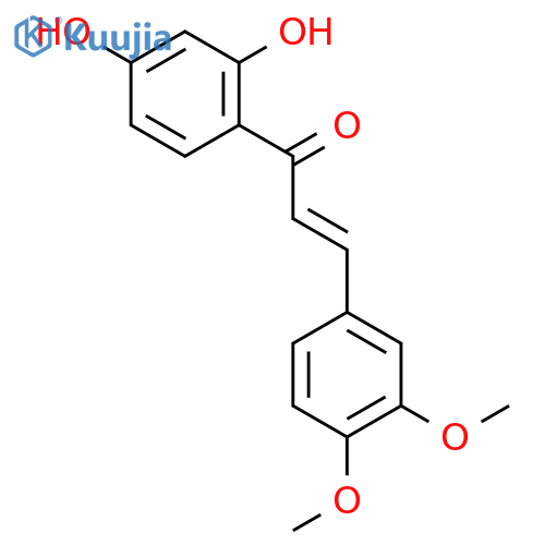 2',4'-Dihydroxy-3,4-dimethoxy-chalcon structure