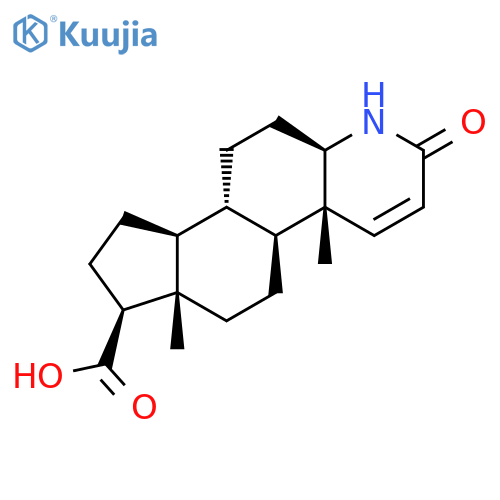 (1S,3aS,3bS,5aR,9aR,9bS,11aS)-9a,11a-dimethyl-7-oxo-1,2,3,3a,3b,4,5,5a,6,9b,10,11-dodecahydroindeno[5,4-f]quinoline-1-carboxylic acid structure