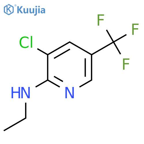 3-Chloro-N-ethyl-5-(trifluoromethyl)pyridin-2-amine structure