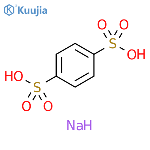 1,4-Benzenedisulfonic acid, sodium salt (1:2) structure