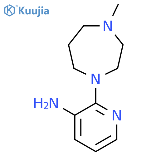 2-(4-Methyl-1,4-diazepan-1-yl)pyridin-3-amine structure