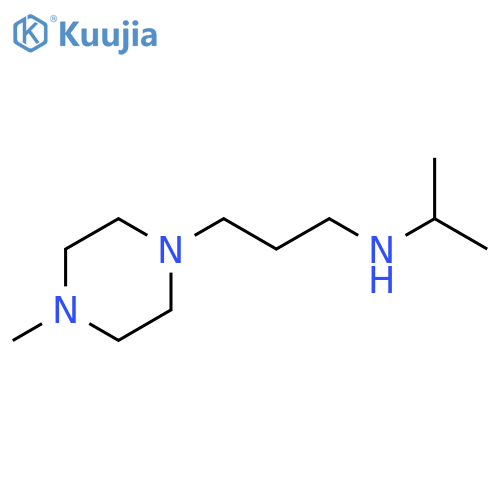 3-(4-methylpiperazin-1-yl)propyl(propan-2-yl)amine structure