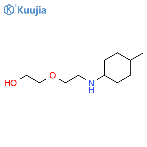 2-{2-[(4-methylcyclohexyl)amino]ethoxy}ethan-1-ol structure