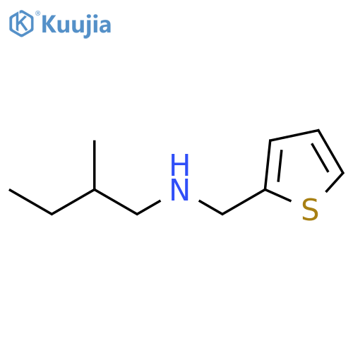 (2-methylbutyl)(thiophen-2-yl)methylamine structure