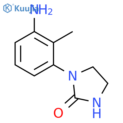 1-(3-amino-2-methylphenyl)imidazolidin-2-one structure