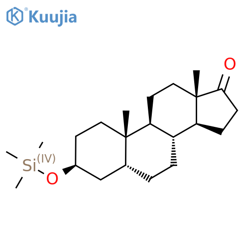 3beta-Trimethylsilyloxy-5beta-androstan-17-one structure