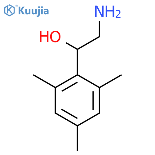 2-Amino-1-(2,4,6-trimethylphenyl)ethan-1-ol structure