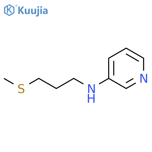 N-3-(methylsulfanyl)propylpyridin-3-amine structure