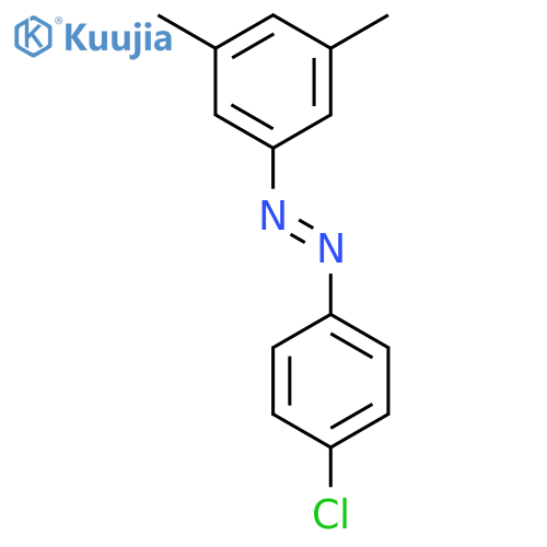 Diazene, (4-chlorophenyl)(3,5-dimethylphenyl)- structure