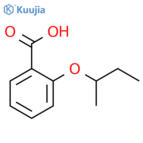2-(butan-2-yloxy)benzoic acid structure