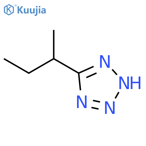 5-(butan-2-yl)-1H-1,2,3,4-tetrazole structure