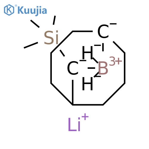 Borate(1-), [1,5-cyclooctanediyl[(R)-(trimethylsilyl)methylene]]dihydro-, lithium (1:1), (T-4)- structure