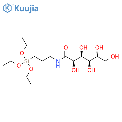 N-(3-TRIETHOXYSILYLPROPYL)GLUCONAMIDE structure