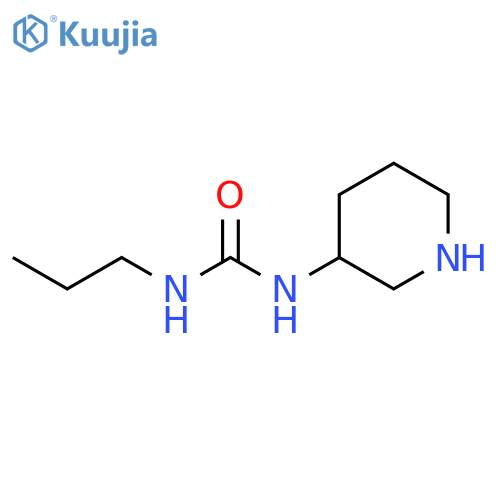 Urea, N-3-piperidinyl-N'-propyl- structure