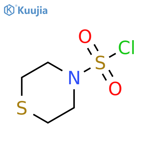 thiomorpholine-4-sulfonyl chloride structure