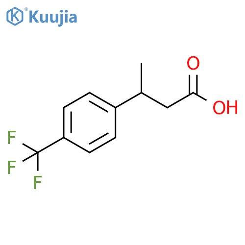 3-4-(Trifluoromethyl)phenylbutanoic Acid structure